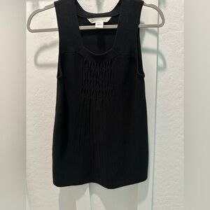 Jillian and Nicole‎ Black Sleeveless Knit Top